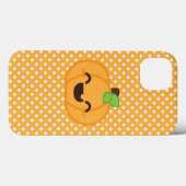 かわいいハロウィーンのカボチャのちょうちんカボチャiPadケース Case-Mate iPhoneケース (裏面 (横))