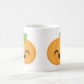 かわいいハロウィーンのカボチャのちょうちんパンプキンマグ コーヒーマグカップ (中央)