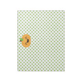 かわいいハロウィーンのカボチャのちょうちんパンプキンメモ帳 ノートパッド (回転)