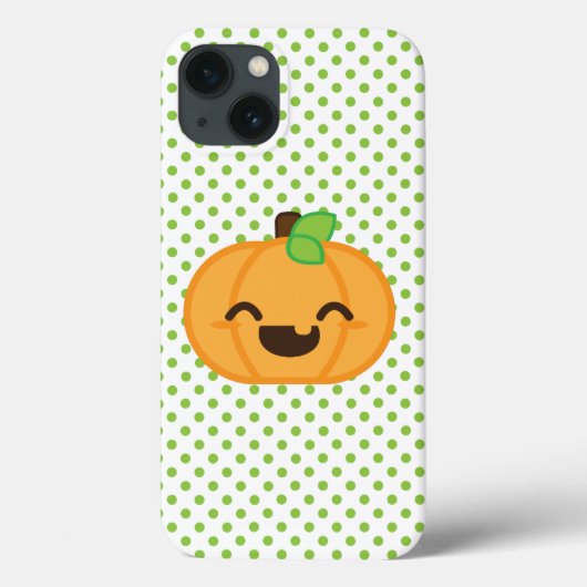 かわいいハロウィーンのカボチャのちょうちんパンプキンiPad Mini ケース Case-Mate iPhoneケース (裏面)