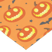 かわいいハロウィーンのマンガカボチャ ショートテーブルランナー (コーナー)