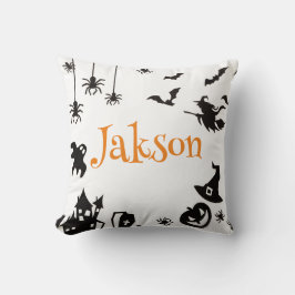 かわいいハロウィーンの名前 クッション