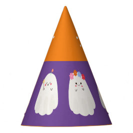 かわいいハロウィーンの幽霊不気味 パーティーハット