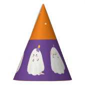 かわいいハロウィーンの幽霊不気味 パーティーハット (左)
