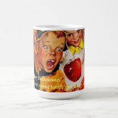 かわいいハロウィーンの甘い歯マグカップ コーヒーマグカップ (中央)