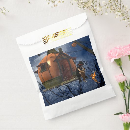 かわいいハロウィーンの生き物の出会い フェイバーバッグ (封をした状態)