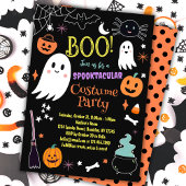 かわいいハロウィーンの衣装パーティの招待状 招待状