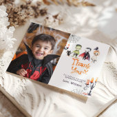 かわいいハロウィーンの衣装パーティー感謝してい写真あなた 招待状