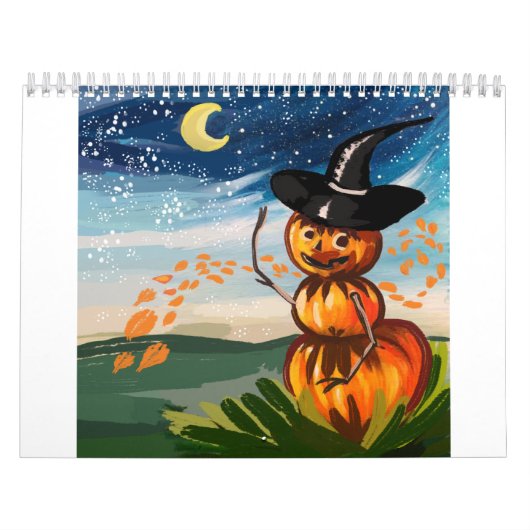 かわいいハロウィーンの衣装 カレンダー (カバー)