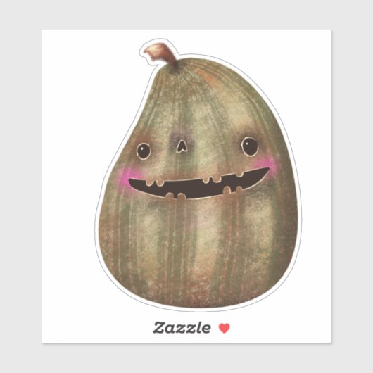 かわいいハロウィーンの飾り不気味かぼちゃ シール (シート)