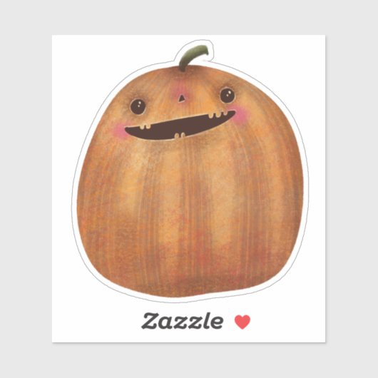 かわいいハロウィーンの飾り不気味かぼちゃ シール (シート)