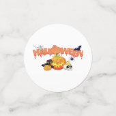 かわいいハロウィーンの飾り コンフェッティ (スモール正面)