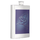 かわいいハロウィーンの魔女 フラスク (右)