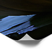 かわいいハロウィーンの魔女 ポスター (角)