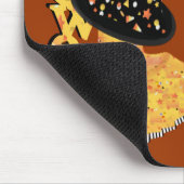 かわいいハロウィーンの魔女 マウスパッド (コーナー)