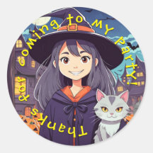 かわいいハロウィーンの魔女