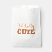 かわいいハロウィーンの魔女 | 愛し不気味い フェイバーバッグ (正面)