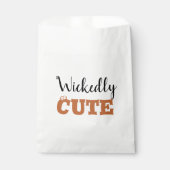 かわいいハロウィーンの魔女 | 愛し不気味い フェイバーバッグ (正面)