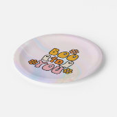 かわいいハロウィーンへブー ペーパープレート (アングル)