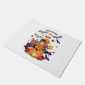 かわいいハロウィーンをトリックまたは治療 ドアマット (アングル)