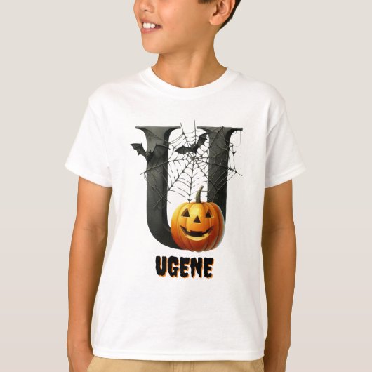 かわいいハロウィーンをトリックまたは治療 Tシャツ (正面)