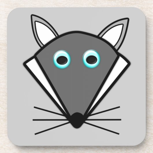 かわいいハロウィーンウルフコースター コースター (正面)