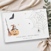 かわいいハロウィーンカボチャ不気味ス結婚ピアス ゲストブック