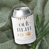 かわいいハロウィーンカボチャ小さなブーブベビーシャワー 缶クーラー