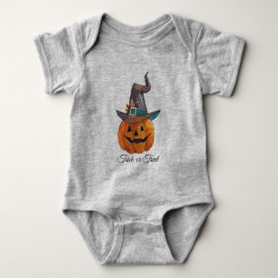 かわいいハロウィーンカボチャ魔女 シャツ