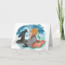 かわいいハロウィーンカード