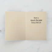 かわいいハロウィーンキッチンウィッチ カード (内部)