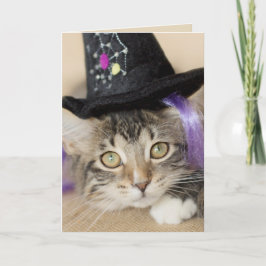 かわいいハロウィーンキッチンウィッチ カード