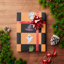 かわいいハロウィーンキャラクターパターン