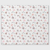 かわいいハロウィーングラムギフトラッピング紙 ラッピングペーパー (フラット)