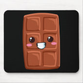 かわいいハロウィーングループコスチュームパーティーズモーレスチョコ マウスパッド (正面)