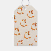 かわいいハロウィーンゲームブー隣人ゲームカード ギフトタグ (裏面)