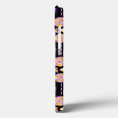 かわいいハロウィーンコーンキャンディースイーツ棒つきキャンデーブラック Case-Mate iPhoneケース (裏面 / 左)