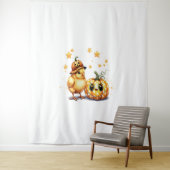 かわいいハロウィーンシックカボチャ タペストリー (インサイチュ)