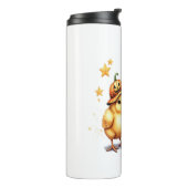 かわいいハロウィーンシックカボチャ タンブラー (回転左)