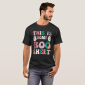 かわいいハロウィーンシャツこれはブーおもしろいシート Tシャツ (正面フル)