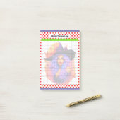 かわいいハロウィーンテーマ – 血圧ログ ポストイット (デスク上)