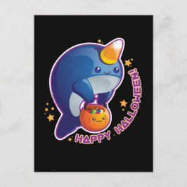 かわいいハロウィーンナルファル ポストカード