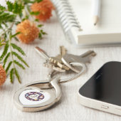 かわいいハロウィーンナースオーバーサイズTシャツ キーホルダー (側面)