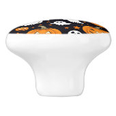 かわいいハロウィーンノブ セラミックノブ (側面)