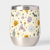 かわいいハロウィーンパターン (背面)