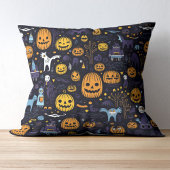 かわいいハロウィーンパターン クッション