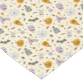 かわいいハロウィーンパターン テーブルクロス (アングル)