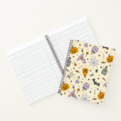 かわいいハロウィーンパターン ノートブック (内部)