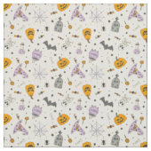 かわいいハロウィーンパターン ファブリック (見本)