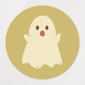 かわいいハロウィーンパック ラベル (デザイン1)